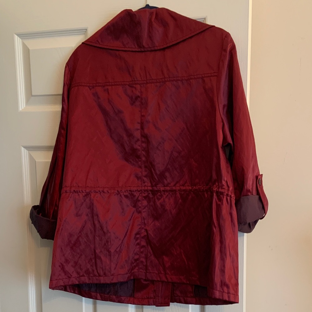 Ruby Rd. Deep Red Jacket - Picture 4 of 5